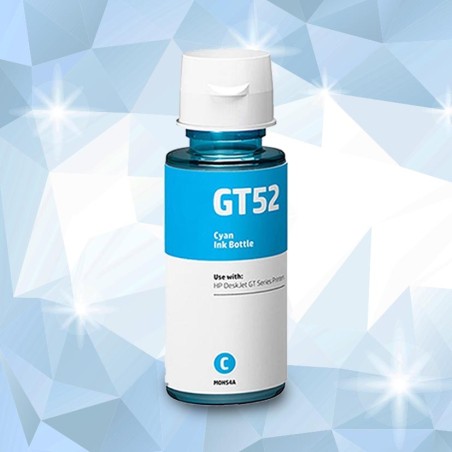 Bouteille d'encre Adaptable GT52 Cyan