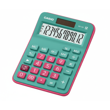 Calculatrice de Bureau Casio Bleu/Rose12 chiffres