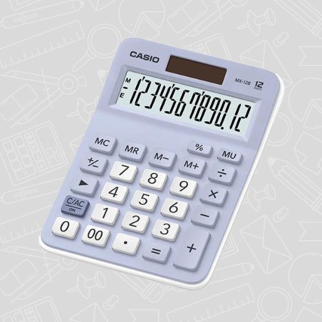 Calculatrice de Bureau Casio White 12 chiffres