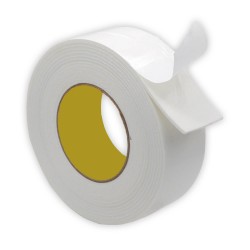 SCOTCH DOUBLE FACE Blanc 25 mm x 10