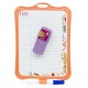Ardoise double face LE COQ (craie et stylo)