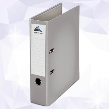 Classeur Chrono Grand modèle Standard Gris  -OfficePlast PLASTIPAP
