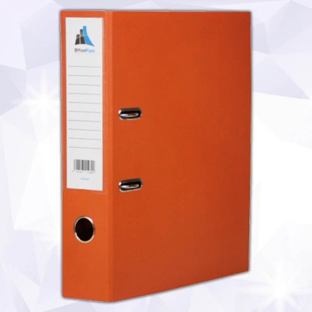 Classeur Chrono Grand modèle Standard Orangée -OfficePlast PLASTIPAP