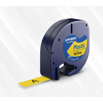 Ruban pour Étiqueteuse Dymo-Jaune