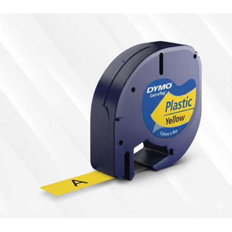 Ruban pour Étiqueteuse Dymo-Jaune