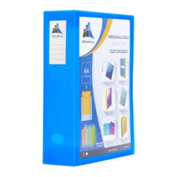 Boîte de classement Personnalisable OfficePlast-Bleu ciel