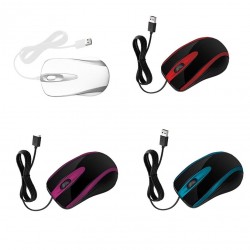 Souris Optic Câble-USB MACRO (M555)