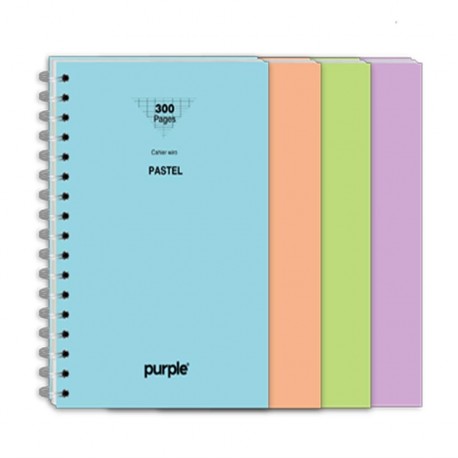 Cahier WirO A4 NEU PASTEL 300 Pages-PURPLE