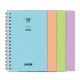 Cahier WirO A4 NEU PASTEL 200 Pages-PURPLE