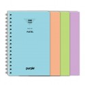 Cahier WirO A4 NEU PASTEL 200 Pages-PURPLE