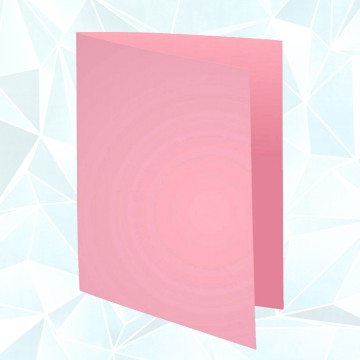 Chemises Cartonnées Luxe Rose Bristol-100pcs