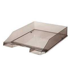 Corbeille à Courrier Ark 450 Transparent- Fumé