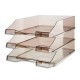 Corbeille à Courrier Ark 450 Transparent- Fumé
