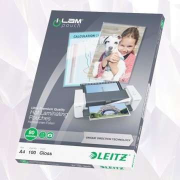 Pochettes De Plastification 80 Microns-A4