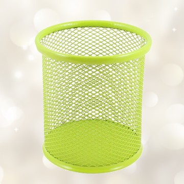 Pot à Stylo Métal Rond Maille