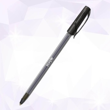 Stylo à bille SCRIBE Purple - Noir