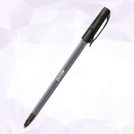 Stylo à bille SCRIBE Purple - Noir