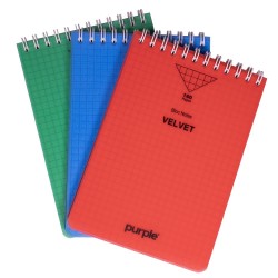Bloc Note Wiro 100 Pages A4 VELVET