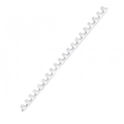 Pack de 100 Reliures Spirale 12mm Blanc