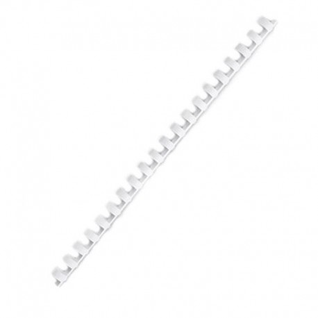 Pack de 100 Reliures Spirale 12mm Blanc
