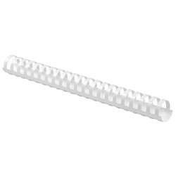 Pack de 100 Reliures Spirale 22mm Blanc