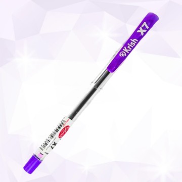 Stylos à Bille KRISH X7 Violet