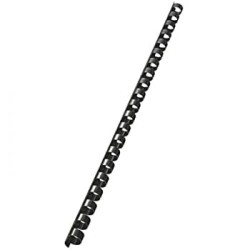 Pack de 100 Reliures Spirale 8 mm Noir