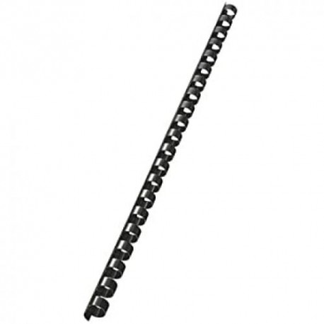 Pack de 100 Reliures Spirale 8 mm Noir