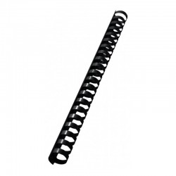 Pack de 100 Reliures Spirale 19mm Noir