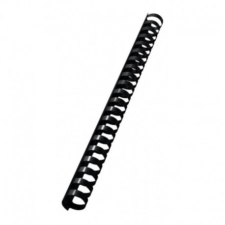 Pack de 100 Reliures Spirale 19mm Noir