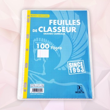 RECHARGE CLASSEUR SELECTA