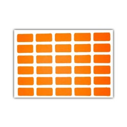 étiquettes multi-usage- Orange
