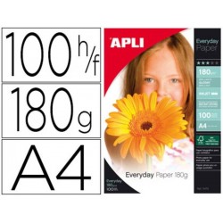 Papier Photo Brillant A4-100 feuilles 180 g/m²