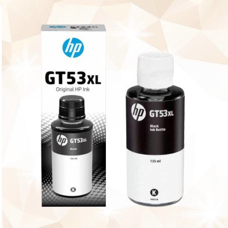 Bouteille d'encre Authentique HP GT53XL Noir