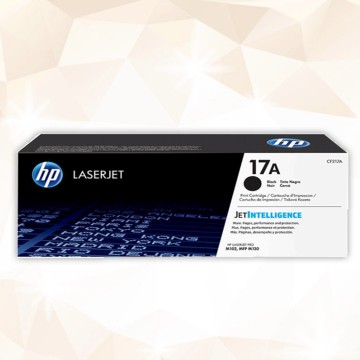 Toner HP 17A Noir CF217A, M102w Pro, MFP M130fw,