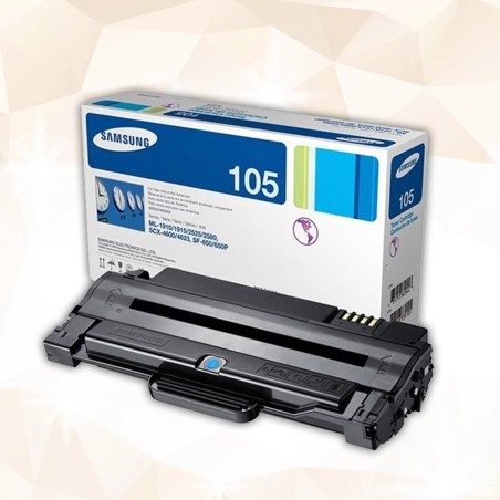 Toner SAMSUNG D'ORIGINE  105 s (Noir)