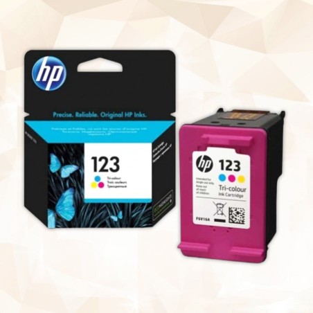 Cartouche d'Encre HP 123 -couleurs