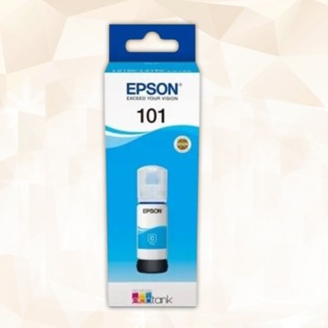 Bouteille D'encre Original EPSON 101 - Cyan (C13T03V24A)
