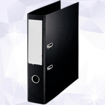 Classeur Chorno Grand modèle Standard Noir  -OfficePlast PLASTIPAP