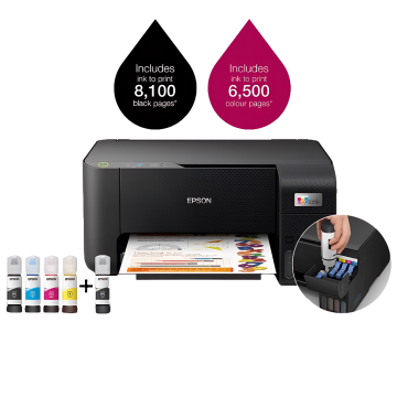 Imprimante Multifonction 3en1 couleur Epson ECOTANK L3210 / USB