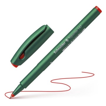 Stylo feutre fin Schneider Topwriter 147 0,6 mm -Rouge