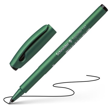 Stylo feutre fin Schneider Topwriter 147 0,6 mm -Noir