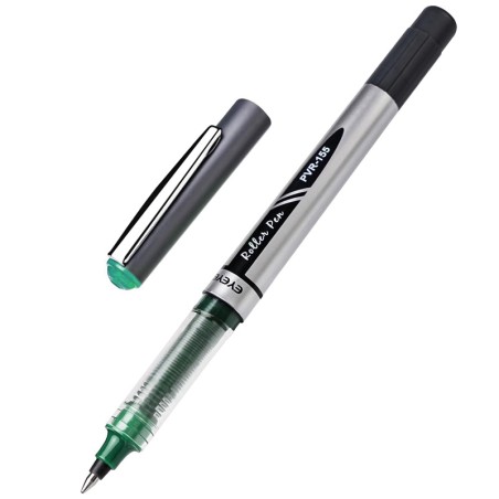Stylo roller Eyeye PVN155 à encre liquide vert 0.7mm Pointe fine