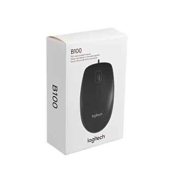 Souris Optique Logitech USB B100 - Noir