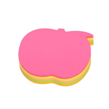 Stick notes fluo Apple 100 feuilles 5 couleurs