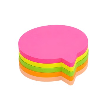 Stick notes fluo dialogue 100 feuilles 5 couleurs