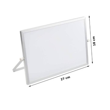 Tableau Blanc Cadre Aluminium 18x27