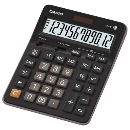 Calculatrice de Bureau Casio Black 12 chiffres