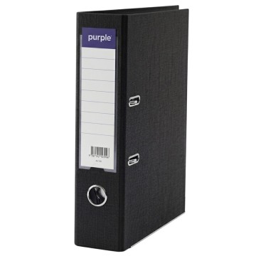Classeur Purple Chrono Grand modèle Standard Noir