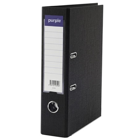 Classeur Purple Chrono Grand modèle Standard Noir